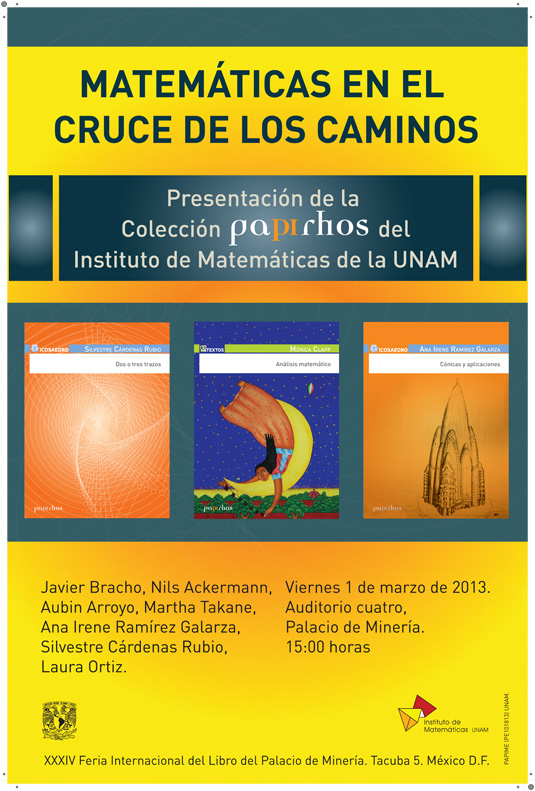 Matemáticas en el cruce de los caminos: Presentación de la Colección de libros "Papirhos"