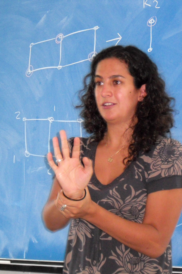 Amanda Montejano, abril 2010