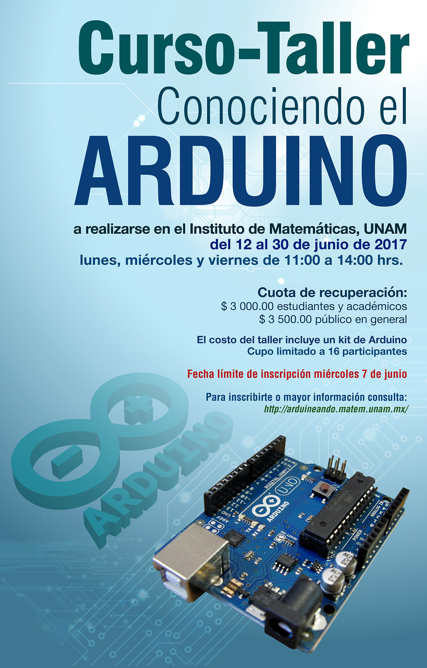 Curso-Taller Conociendo el Arduino