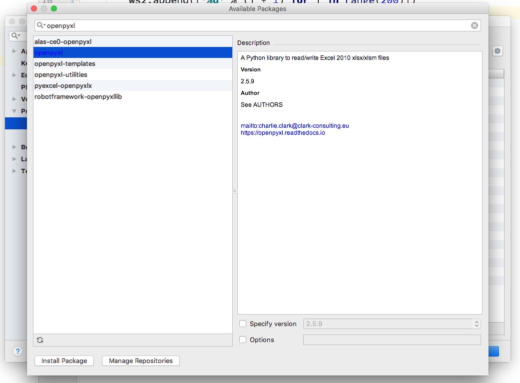 openpyxl