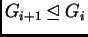 $ G_{i+1}\unlhd G_i$