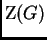 $ \mathrm{Z}(G)$