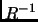 $ R^{-1}$